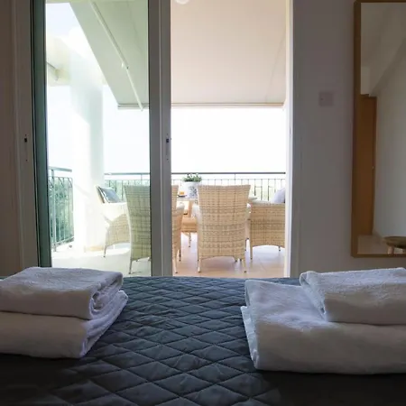 Apartment New Beautiful Sea View 2 Bdrm Flat With Pool! Paralimni